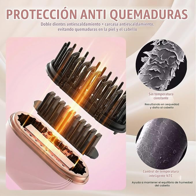 Pack Cabello Perfecto ✨ (Cepillo Premium + Tocador LED Gratis)