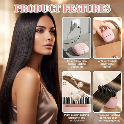 Pack Cabello Perfecto ✨ (Cepillo Premium + Tocador LED Gratis)