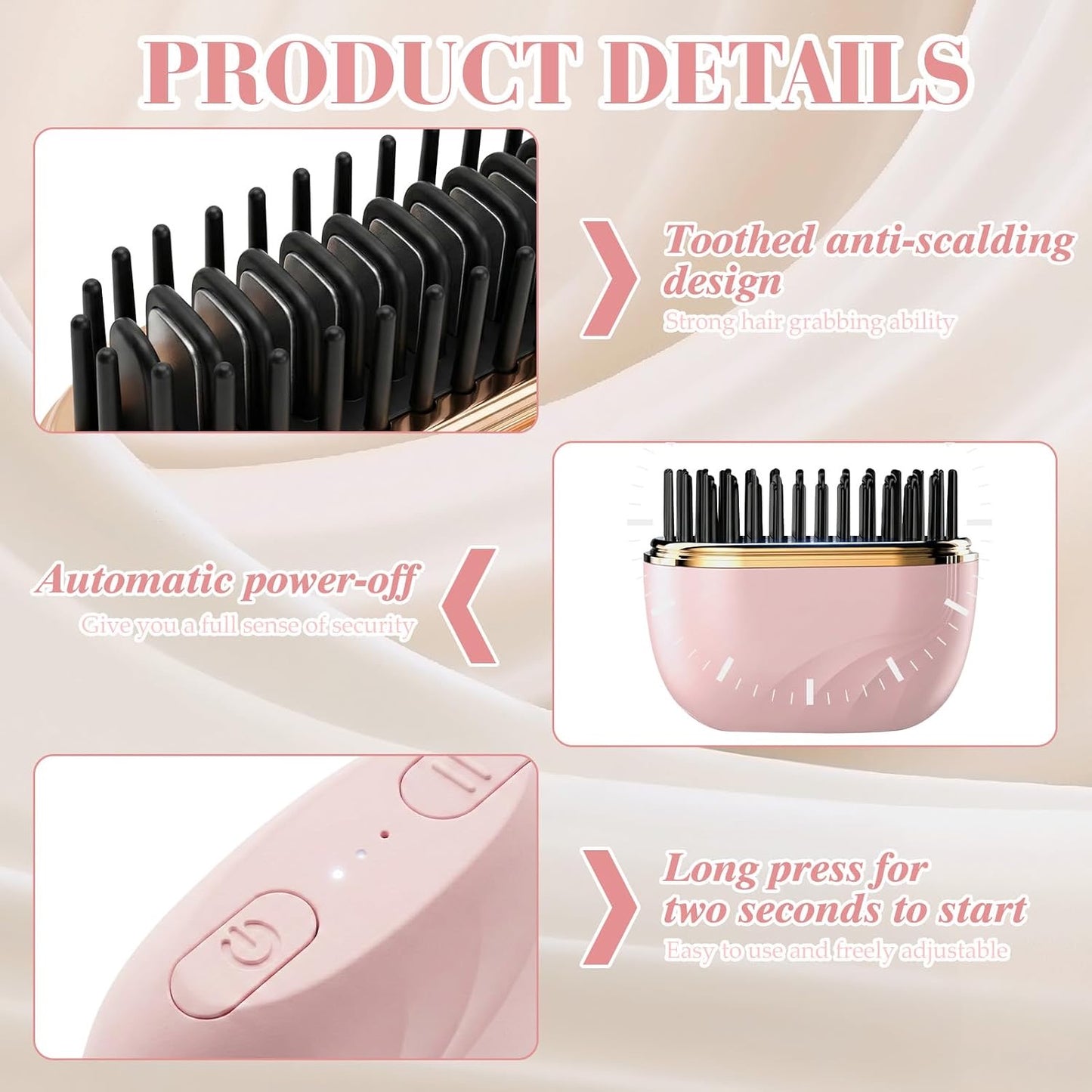 Pack Cabello Perfecto ✨ (Cepillo Premium + Tocador LED Gratis)